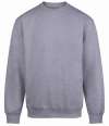 JH113 AWDis Vision Heavyweight Sweatshirt Heather Grey colour image